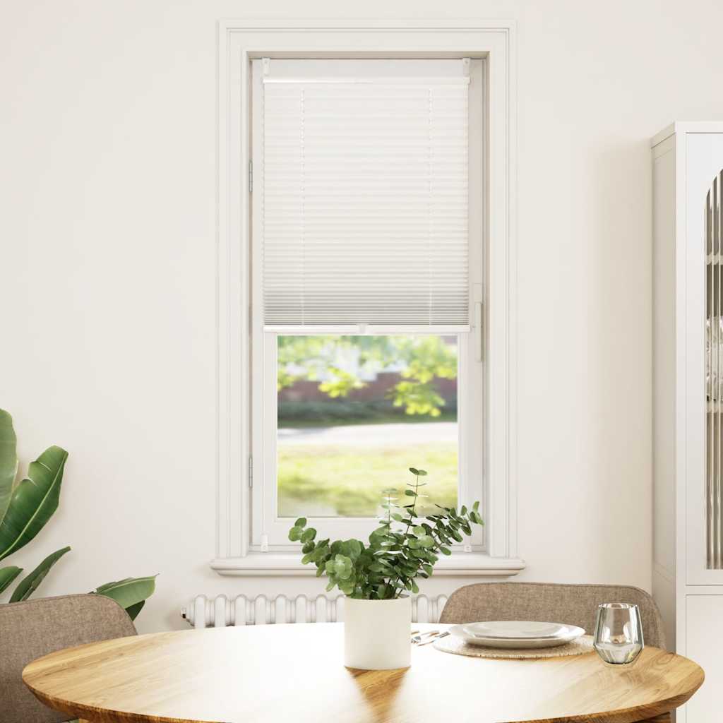 Plissee Faltrollo Rollo Plisseerollo 50x125cm Weiß