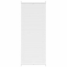 Verdunklungsplissee 70×200 cm Weiß