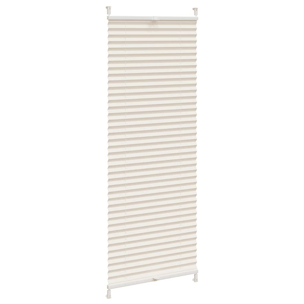 Plissee Faltrollo Rollo Plisseerollo 60x100cm Creme