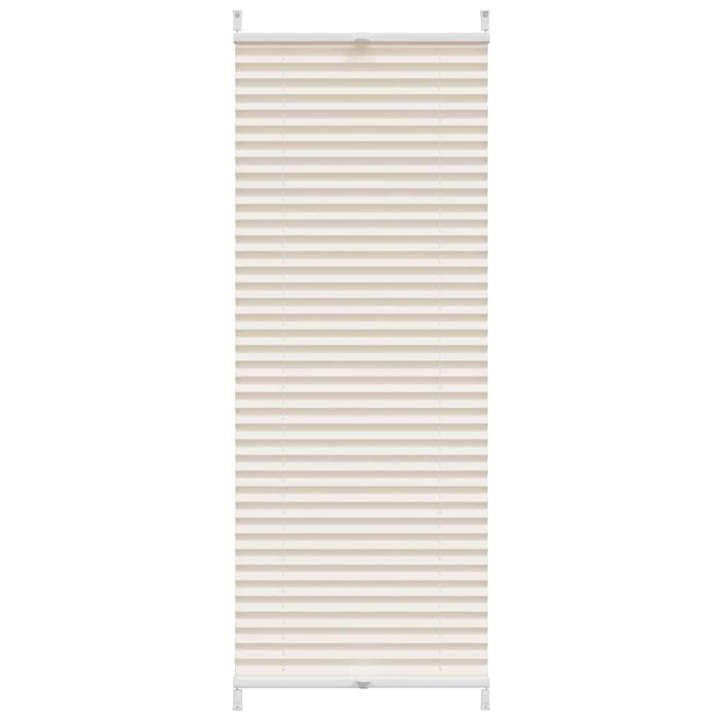 Plissee Faltrollo Rollo Plisseerollo 60x125cm Creme