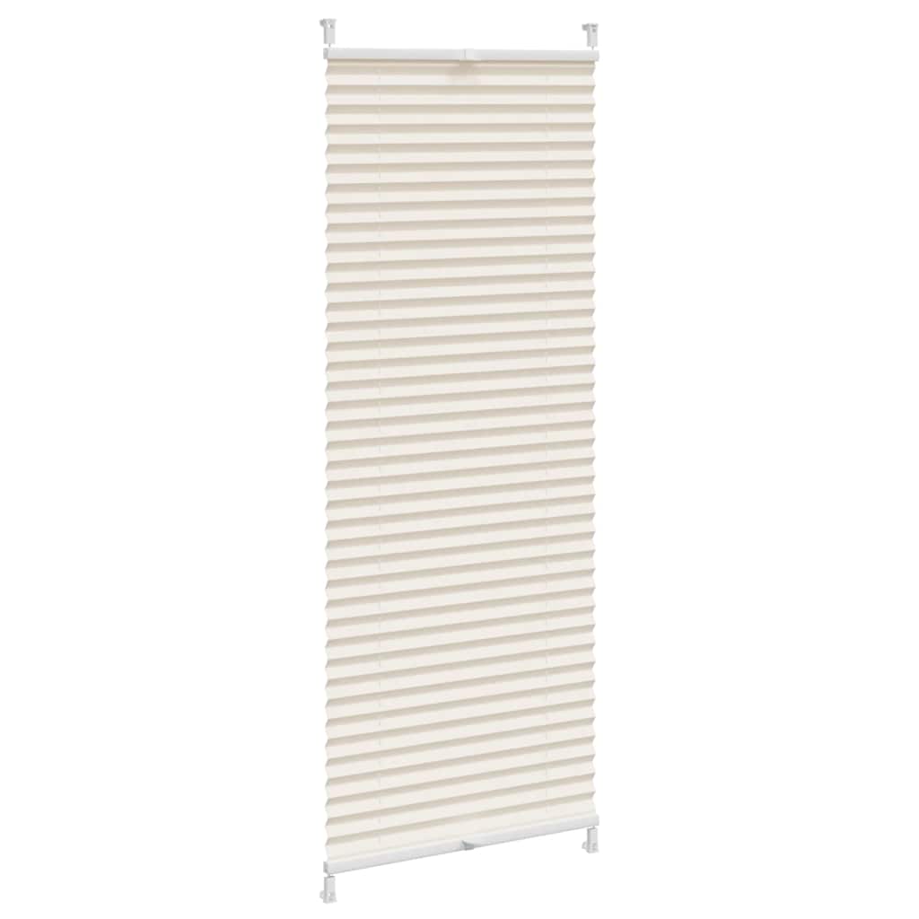 Plissee Faltrollo Rollo Plisseerollo 60x125cm Creme