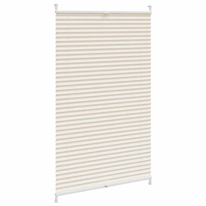 Plissee Faltrollo Rollo Plisseerollo 80x100cm Creme