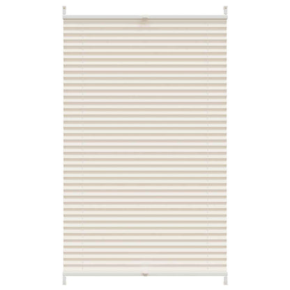 Plissee Faltrollo Rollo Plisseerollo 80x125cm Creme