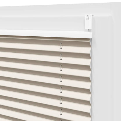 Plissee Faltrollo Rollo Plisseerollo 80x125cm Creme