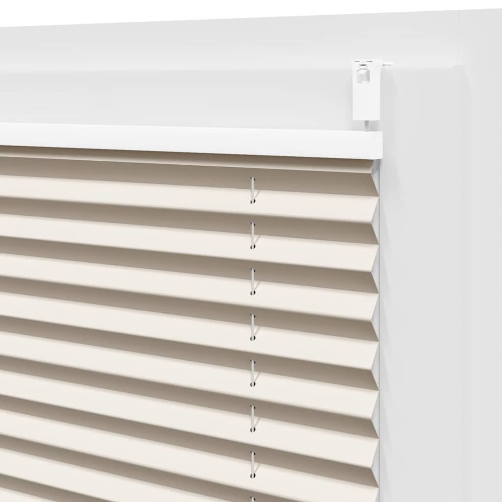 Plissee Faltrollo Rollo Jalousie Plisseerollo 90x200cm Creme