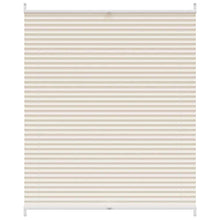 Plissee Faltrollo Rollo Plisseerollo 100x125cm Creme