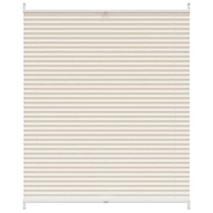 Plissee Faltrollo Rollo Plisseerollo 100x125cm Creme