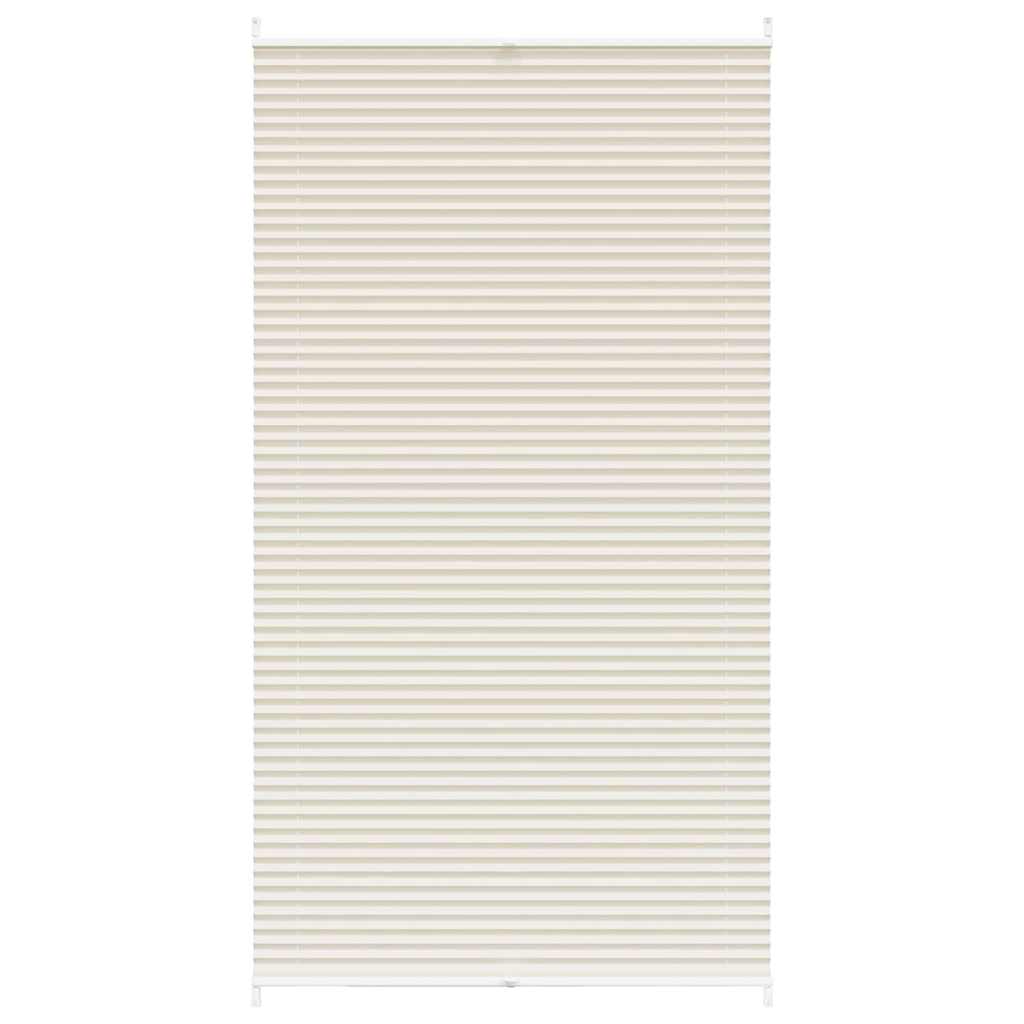 Plissee Faltrollo Rollo Plisseerollo 100x200cm Creme