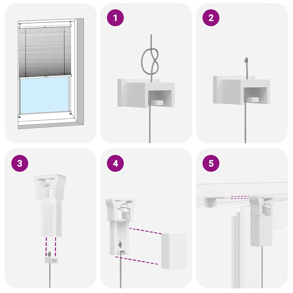 Plissee Faltrollo Rollo Plisseerollo 100x200cm Creme