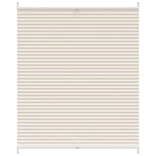 Plissee Faltrollo Rollo Plisseerollo 110x125cm Creme