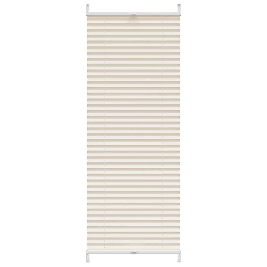 Plissee Faltrollo Rollo Plisseerollo 40x125cm Creme