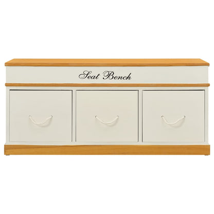 Sitzbank mit Stauraum Schuhschrank Flurbank