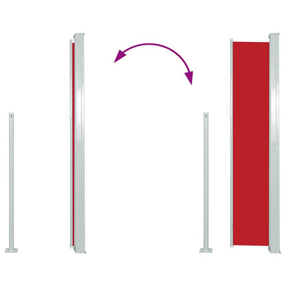 Seitenmarkise 160x300 cm Rot