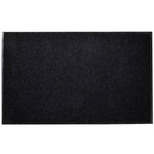 Schwarze PVC Türmatte 90 x 120 cm