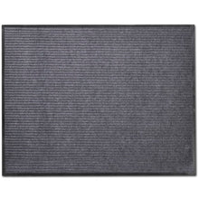 Graue PVC Türmatte 90 x 60 cm