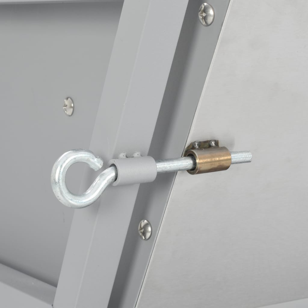 BBQ Grill mit Drehspieß Eisen und Edelstahl