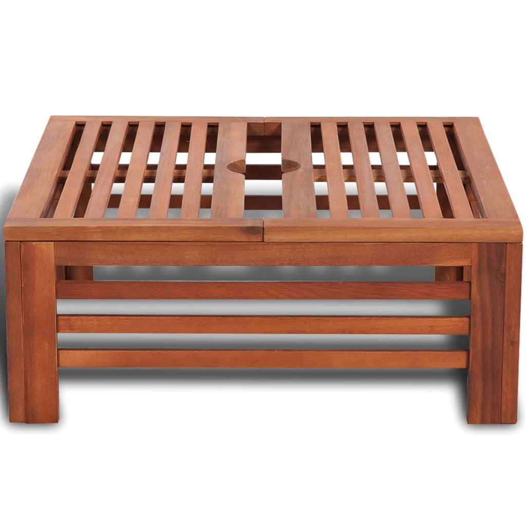 Sonnenschirmständer-Verkleidung aus Holz