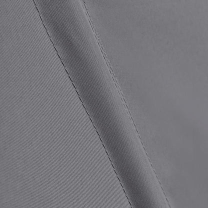 Faltbarer Balkonfächer Grau 210×210 cm