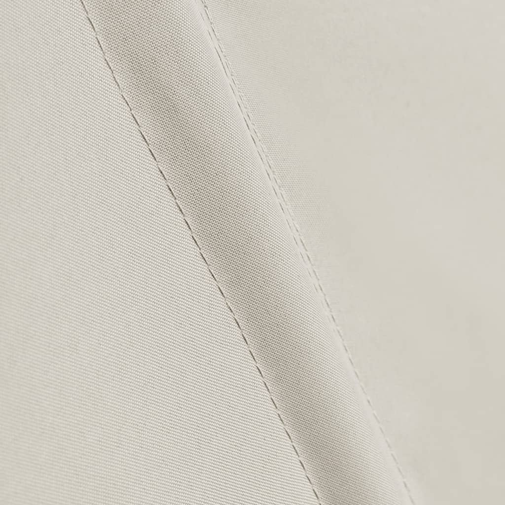 Faltbarer Balkonfächer Creme 210×210 cm