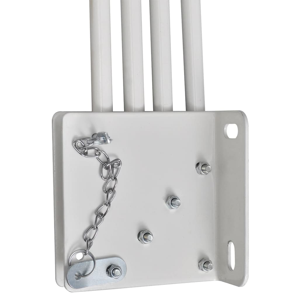 Faltbarer Balkonfächer Creme 160×240 cm