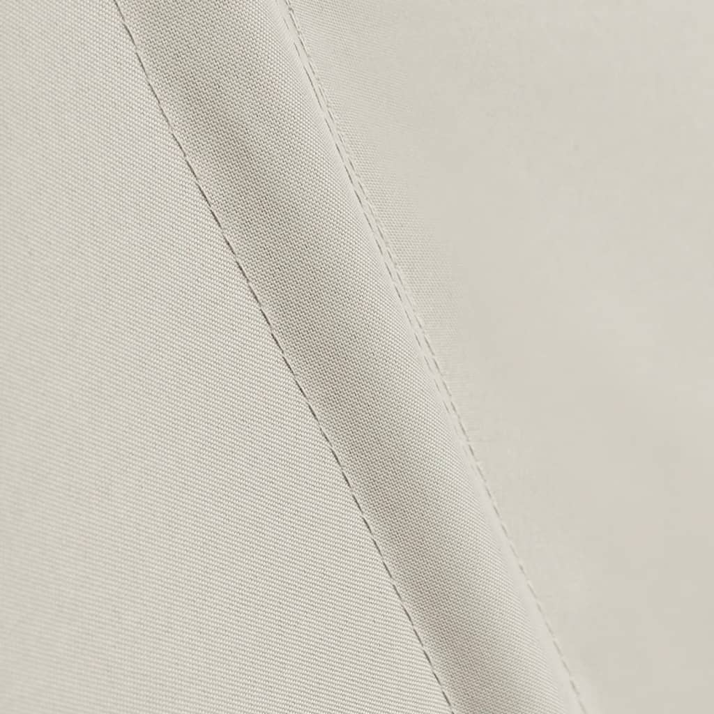 Faltbarer Balkonfächer Creme 160×240 cm