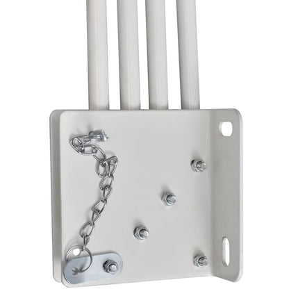 Faltbarer Balkonfächer Terracotta-Rot 210×210 cm