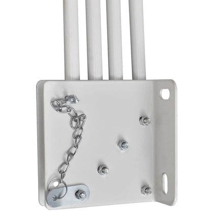 Faltbarer Balkonfächer Terracotta-Rot 160×240 cm