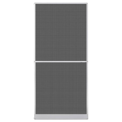 Insektenschutz mit Scharnieren für Türen 100x215 cm Weiß