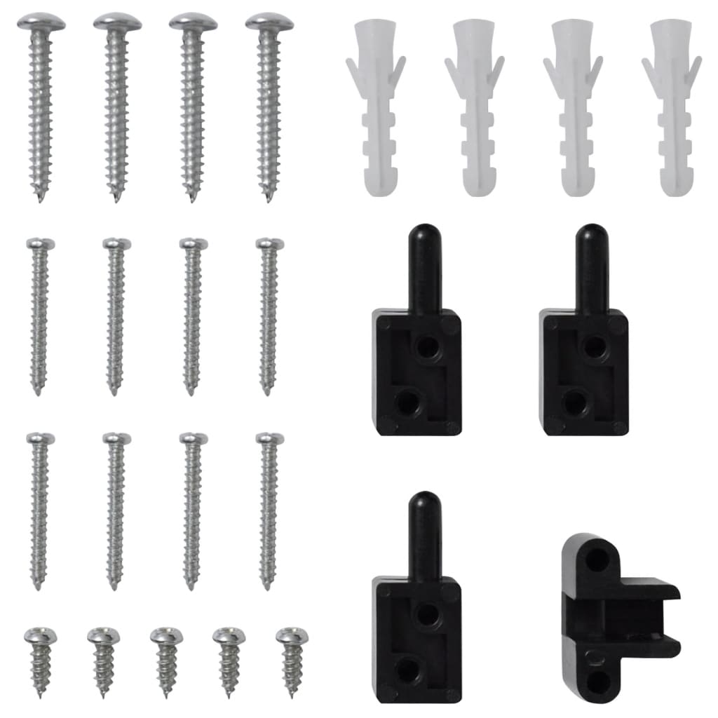 Insektenschutz mit Scharnieren für Türen 100x215 cm Braun