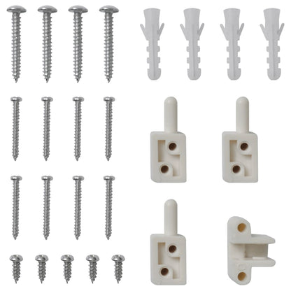 Insektenschutz mit Scharnieren für Türen 120x240 cm