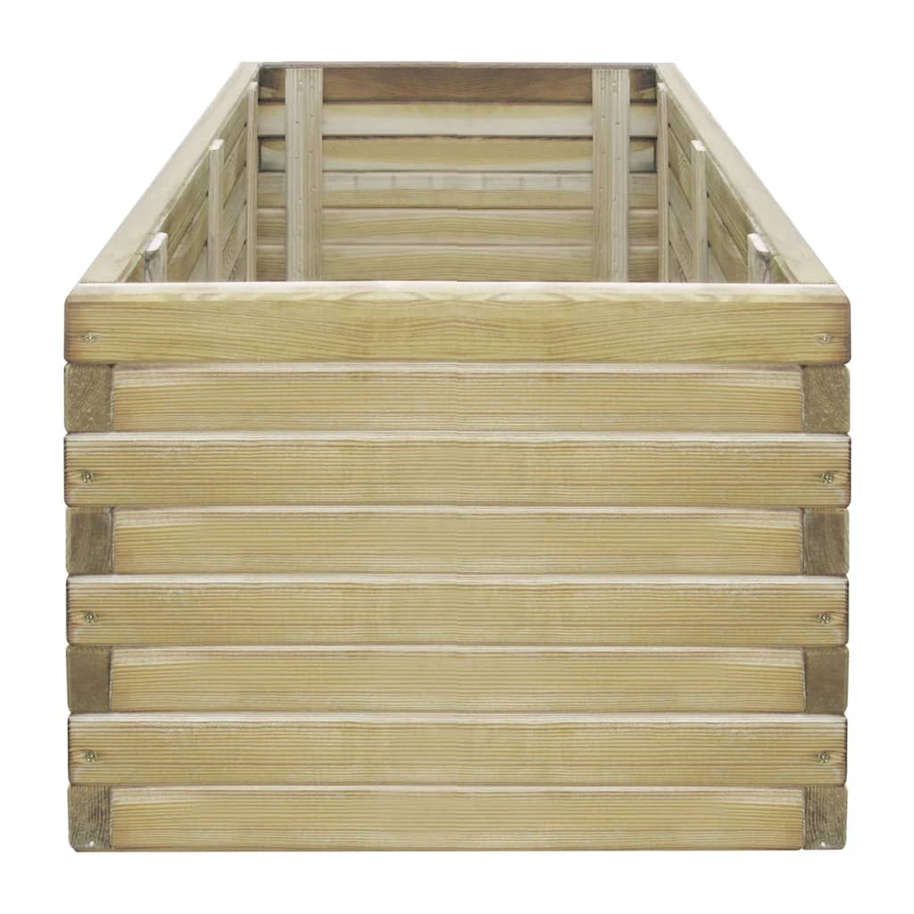 Hochbeet 100x50x40 cm Holz Rechteckig