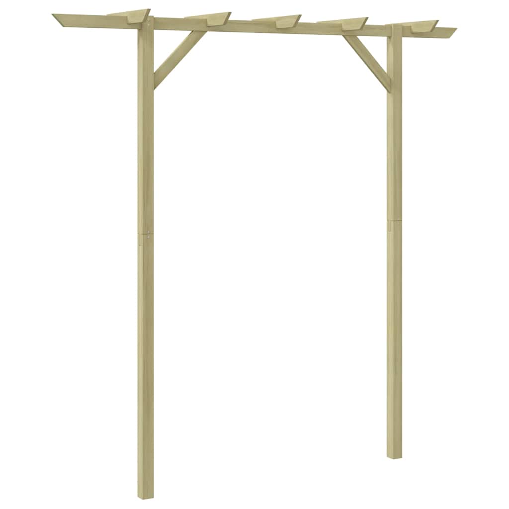Gartenpergola 205x40x203 cm Holz