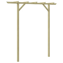 Gartenpergola 205x40x203 cm Holz
