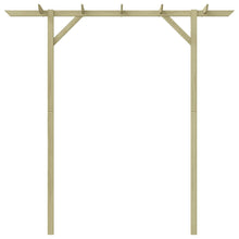 Gartenpergola 205x40x203 cm Holz