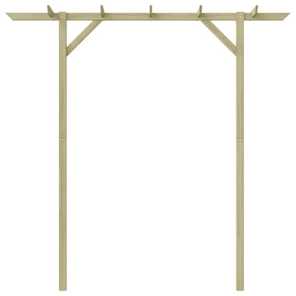 Gartenpergola 205x40x203 cm Holz