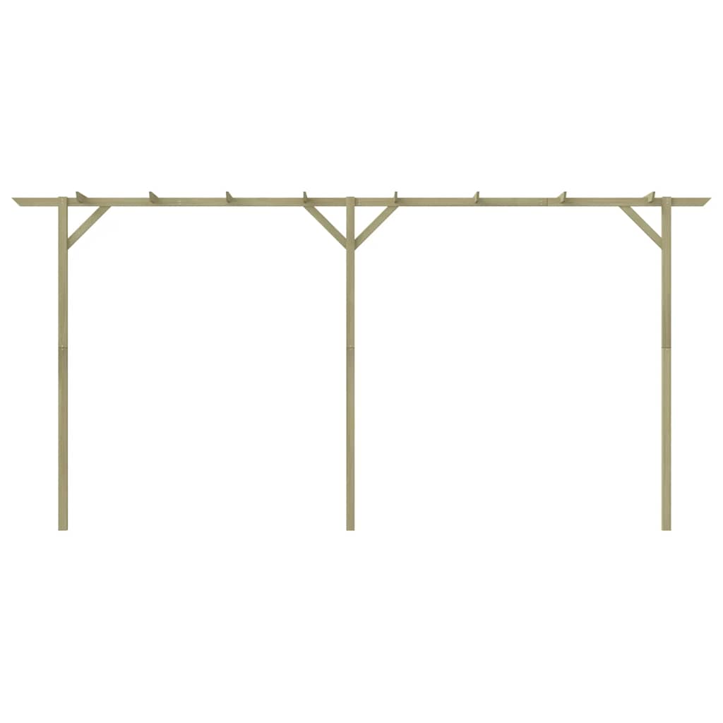 Gartenpergola 410x40x203 cm Holz