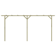 Gartenpergola 410x40x203 cm Holz