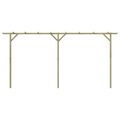 Gartenpergola 410x40x203 cm Holz