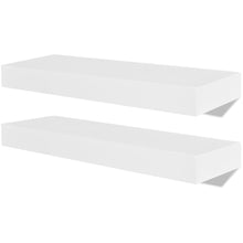 Wandregale 2 Stk. MDF Weiß