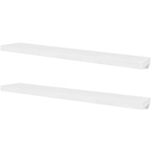 Wandregale 2 Stk. MDF Weiß