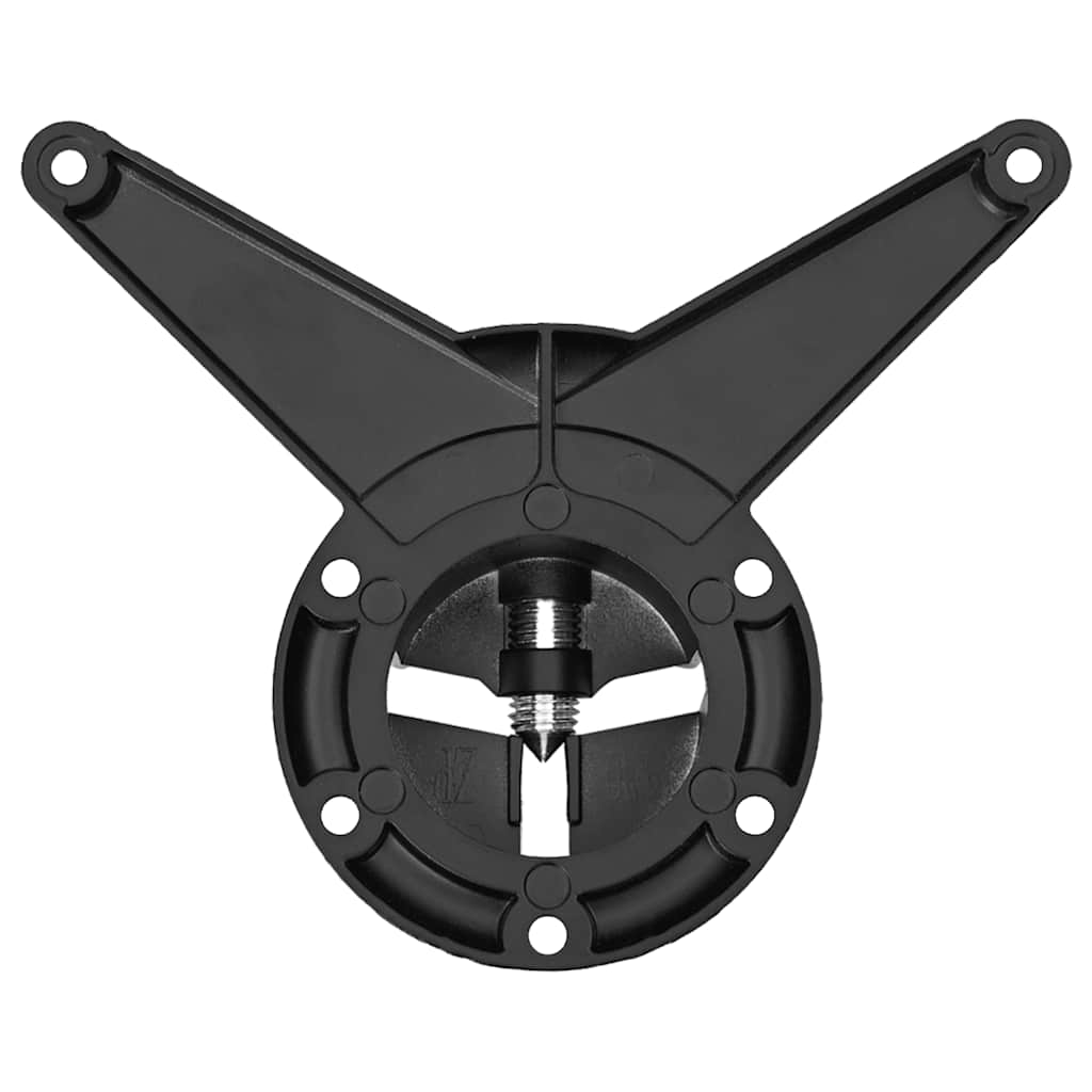 4 höhenverstellbare Tischbeine Schwarz 870 mm