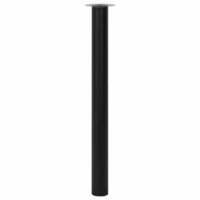 2 x Teleskopfuß Tischfuß Stützfuß Tischbein Schwarz 710 mm-1100 mm
