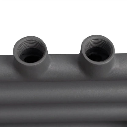Handtuchheizkörper Warmwasser Gerade Grau 500x764 mm