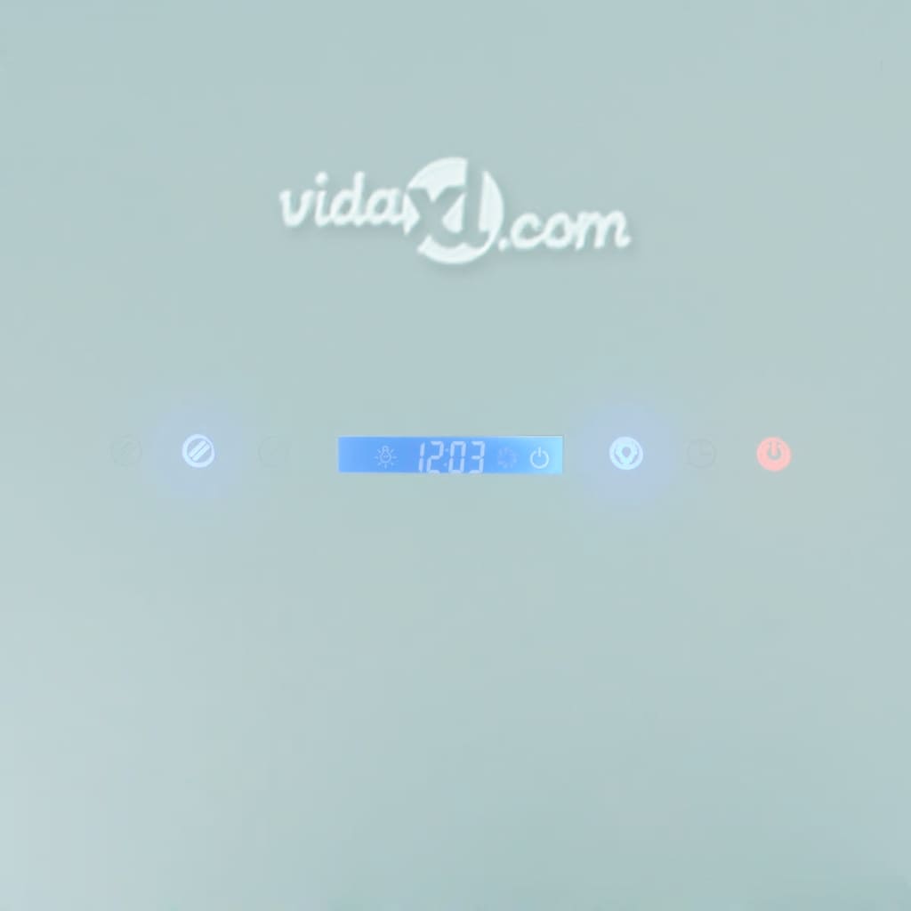 Dunstabzugshaube mit Touch-Display Weiß 900 mm