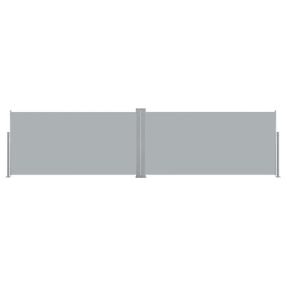 Ausziehbare Seitenmarkise 160x600 cm Grau