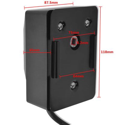 Rotisserie Grill mit Elektromotor Stahl 1200 mm