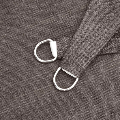 Sonnensegel HDPE Quadrat 3,6x3,6 m Anthrazit