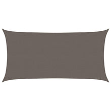 Sonnensegel HDPE Rechteckig 2x4 m Anthrazit