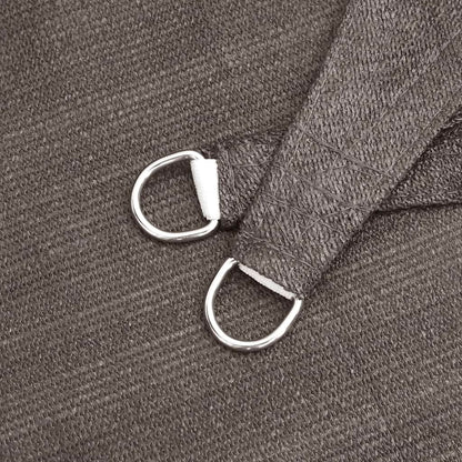 Sonnensegel HDPE Rechteckig 2x4 m Anthrazit