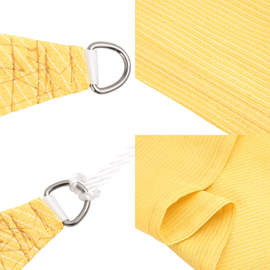 Sonnensegel HDPE Rechteckig 2x4 m Beige